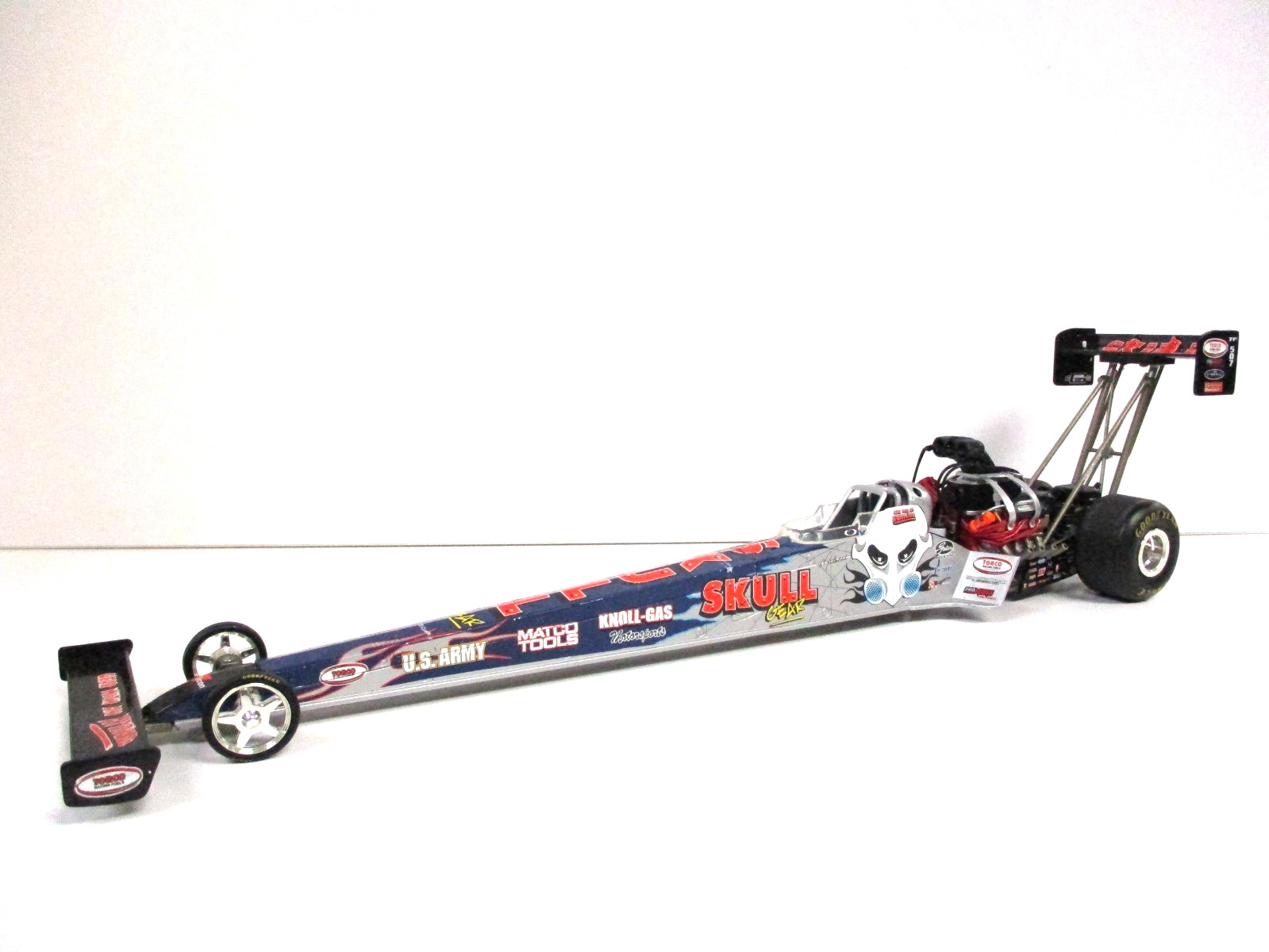 RACING CHAMPIONS RC2 MELANIE TROXEL SKULL GEAR 2006 NHRA TOP FUEL DRAGSTER 1/24