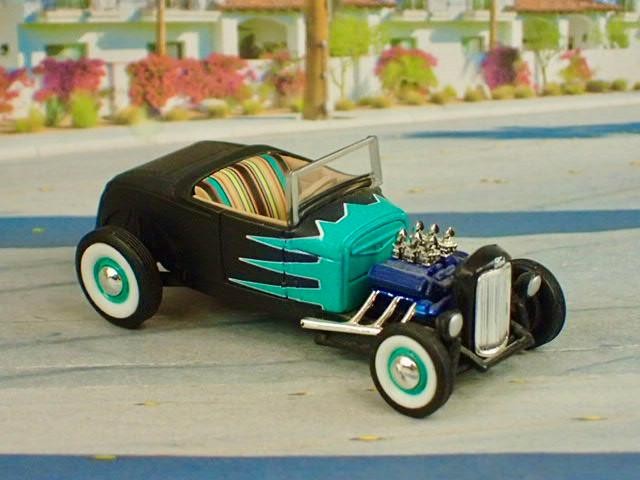 Old S’Cool 1929 Ford Model A Flathead V8 Roadster Hot Rod 1/64 Scale Ltd Edit L