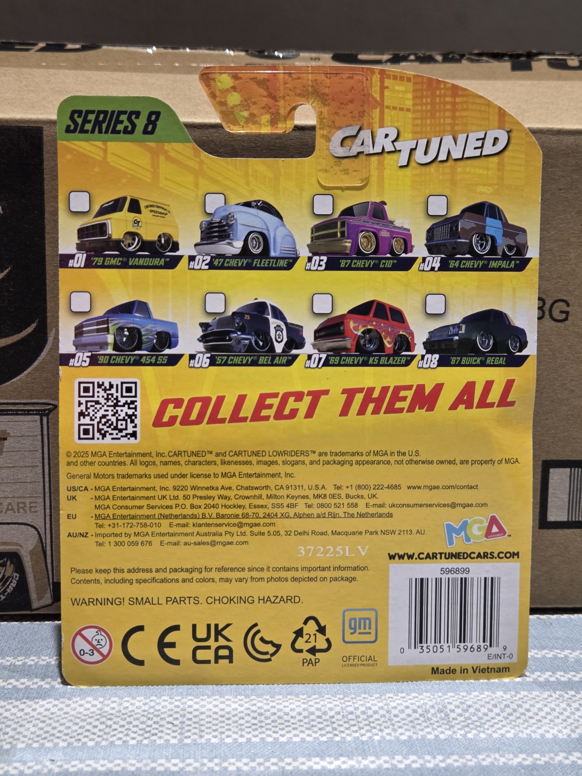 2025 CarTuned Premier Series 8 – Mainline Assortment – Set of 8