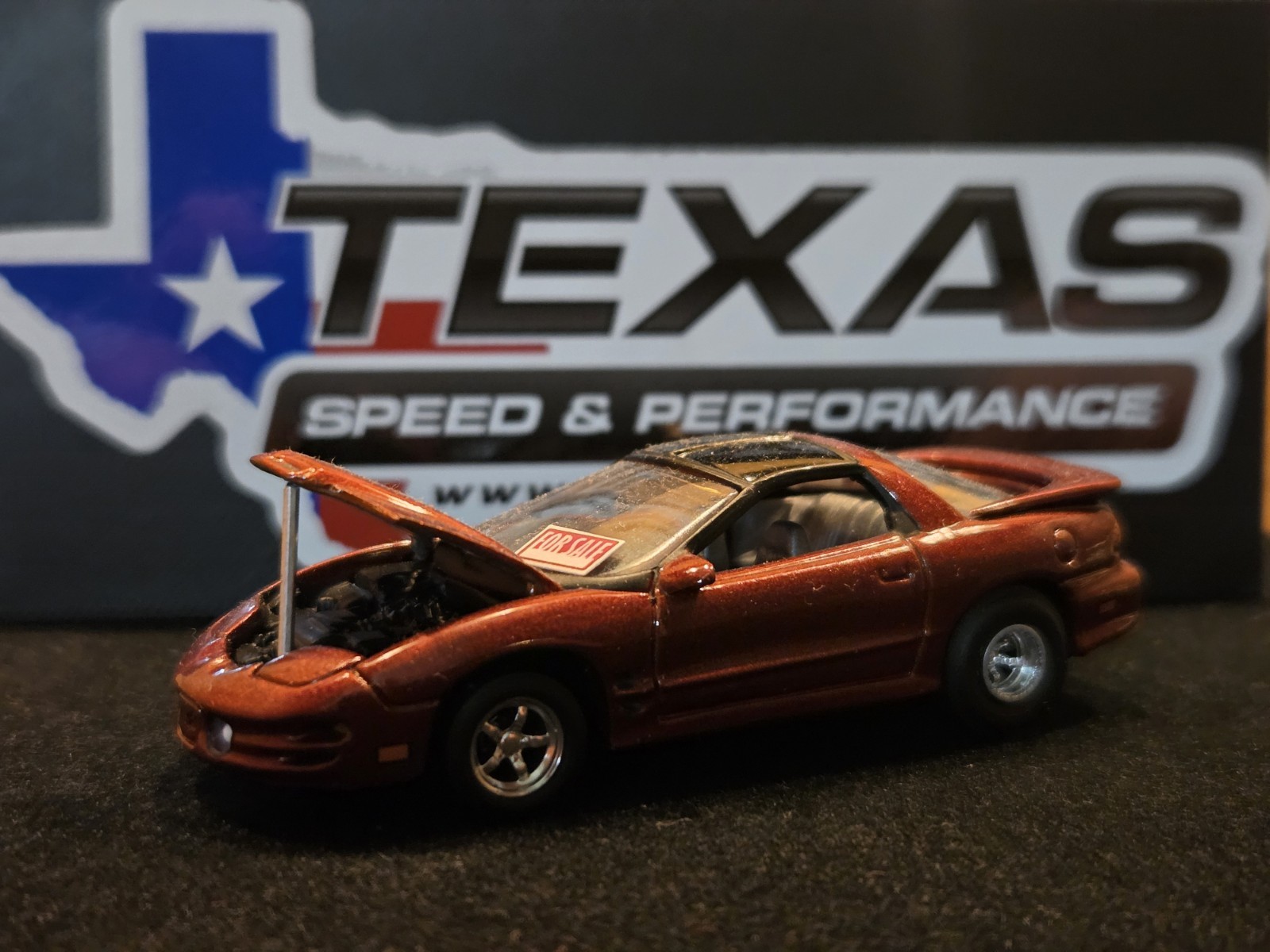 1/64-1998-2002 Pontiac Firebird Trans Am Ram Air Dark Copper PRO STREET CUSTOM