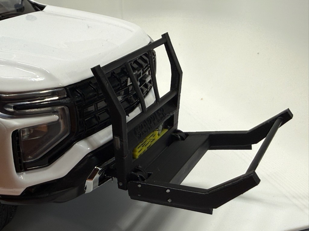 1/24 MOTORMAX TAHOE PUSHBAR STYLE 10 GRAPPLER MULTIPLE STYLES LED READY POLICE