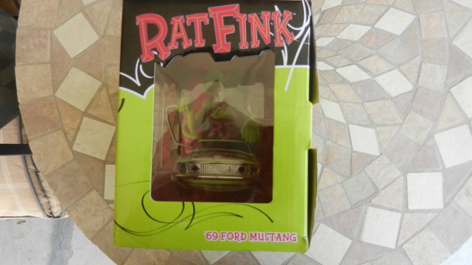 LIMITED EDITION MATCO TOOLS RAT FINK DIE CAST 1:24 SCALE 1969 FORD MUSTANG