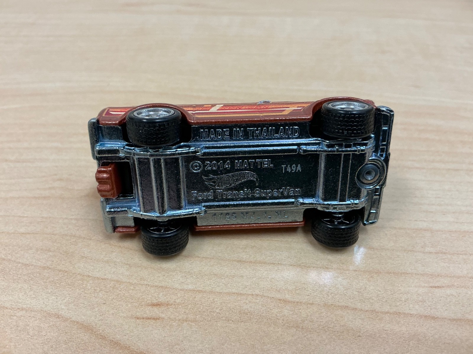 2024 Hot Wheels Boulevard Series Ford Transit Supervan w/ Real Riders NM Loose