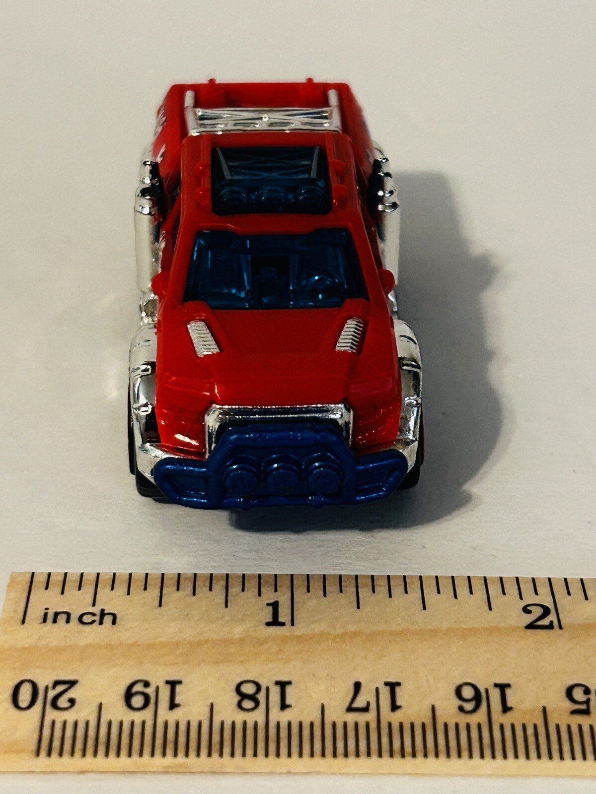 Zuru Red Metal Machines T-REX Attack Vehicle Car Truck 1:64 Scale Red Wheels