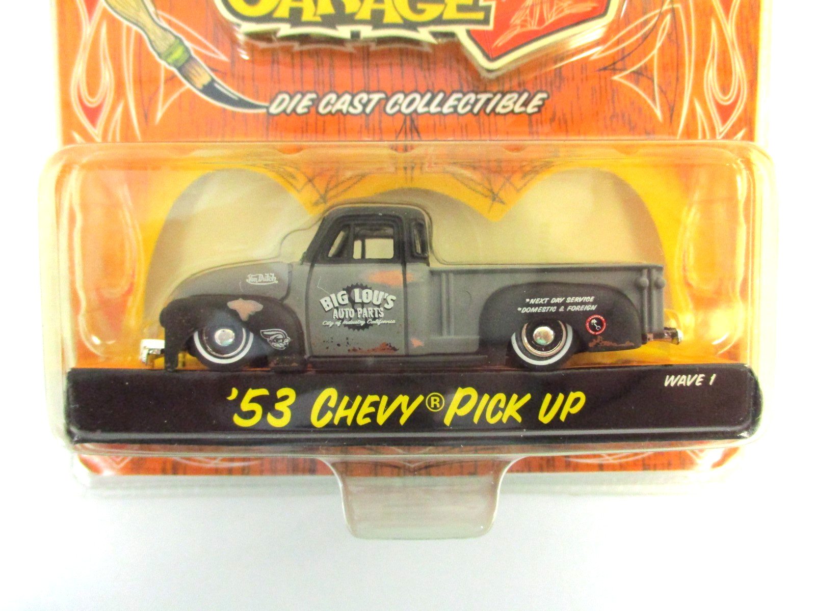 JADA – VON DUTCH GARAGE – 1953 CHEVROLET 3100 PICKUP TRUCK LOWRIDER – 1/64