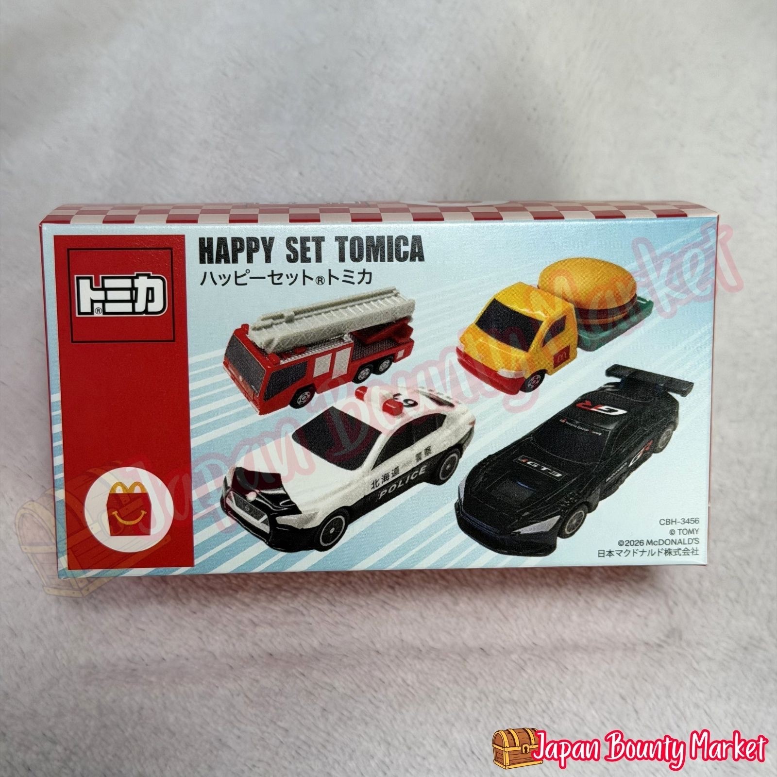 Japan McDonald’s Happy Meal Tomica GR GT3 2026 Toyota Gazoo Racing Japan