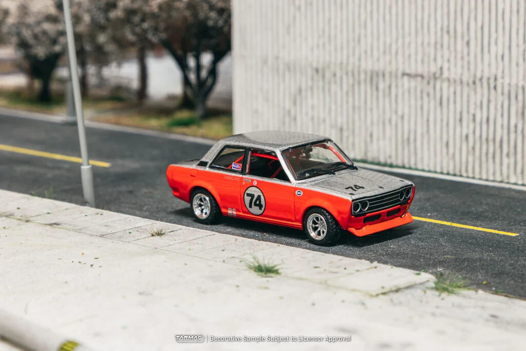 Tarmac Works 1:64 Datsun 510 Trans-Am B-Sedan 2.5 Challenge 2023 Daniel Wu