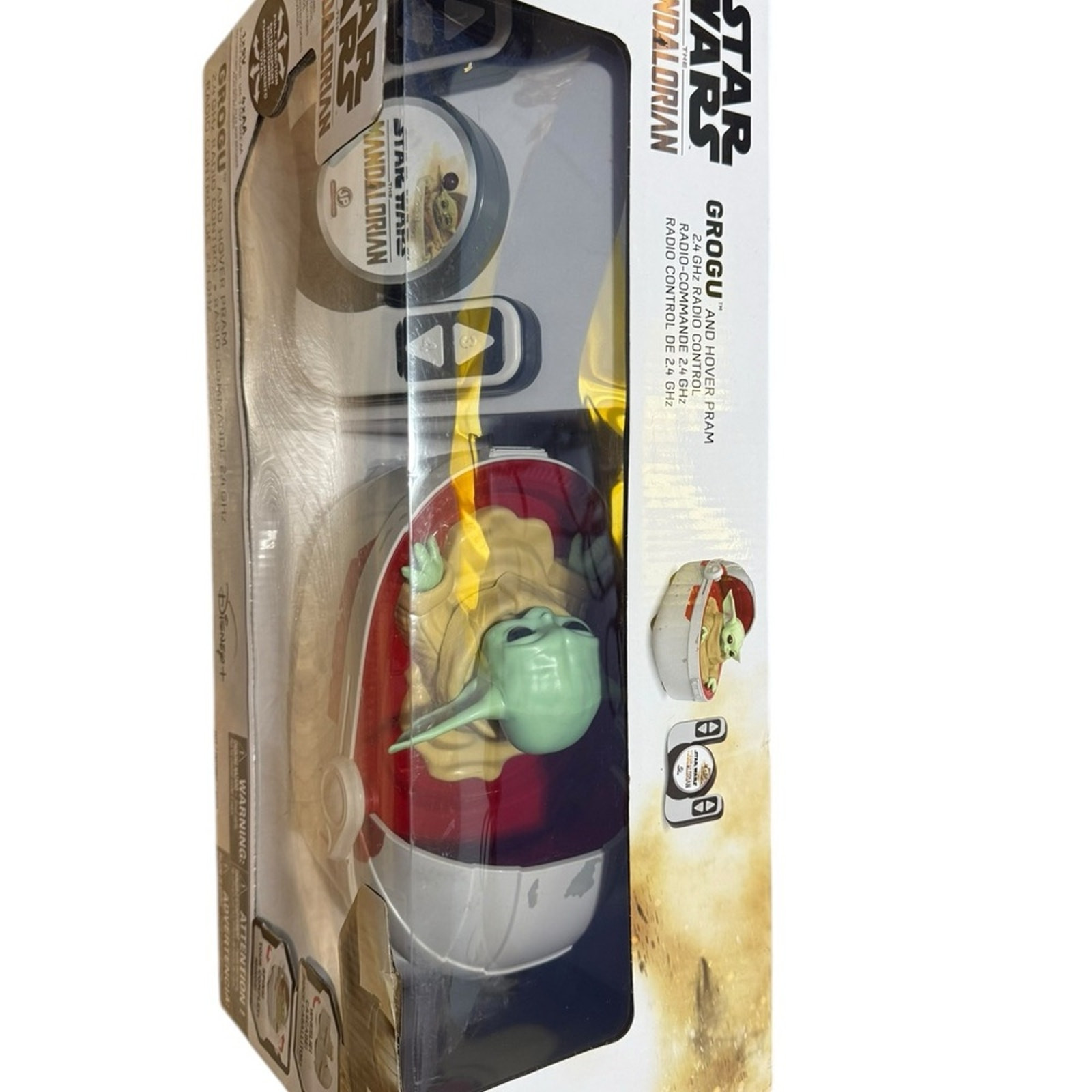 Star Wars – The Mandalorian 9″ Radio Controlled Grogu & Hover Pram