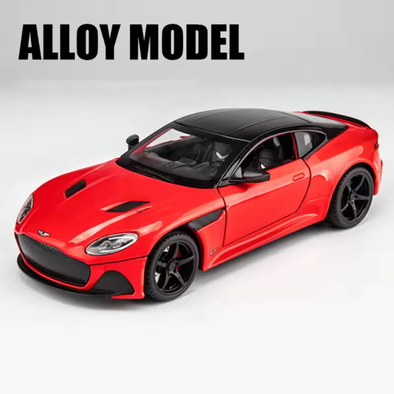 1:24 Aston Martin DBS Superleggera Diecast Alloy Car Model Sports Toy Gift