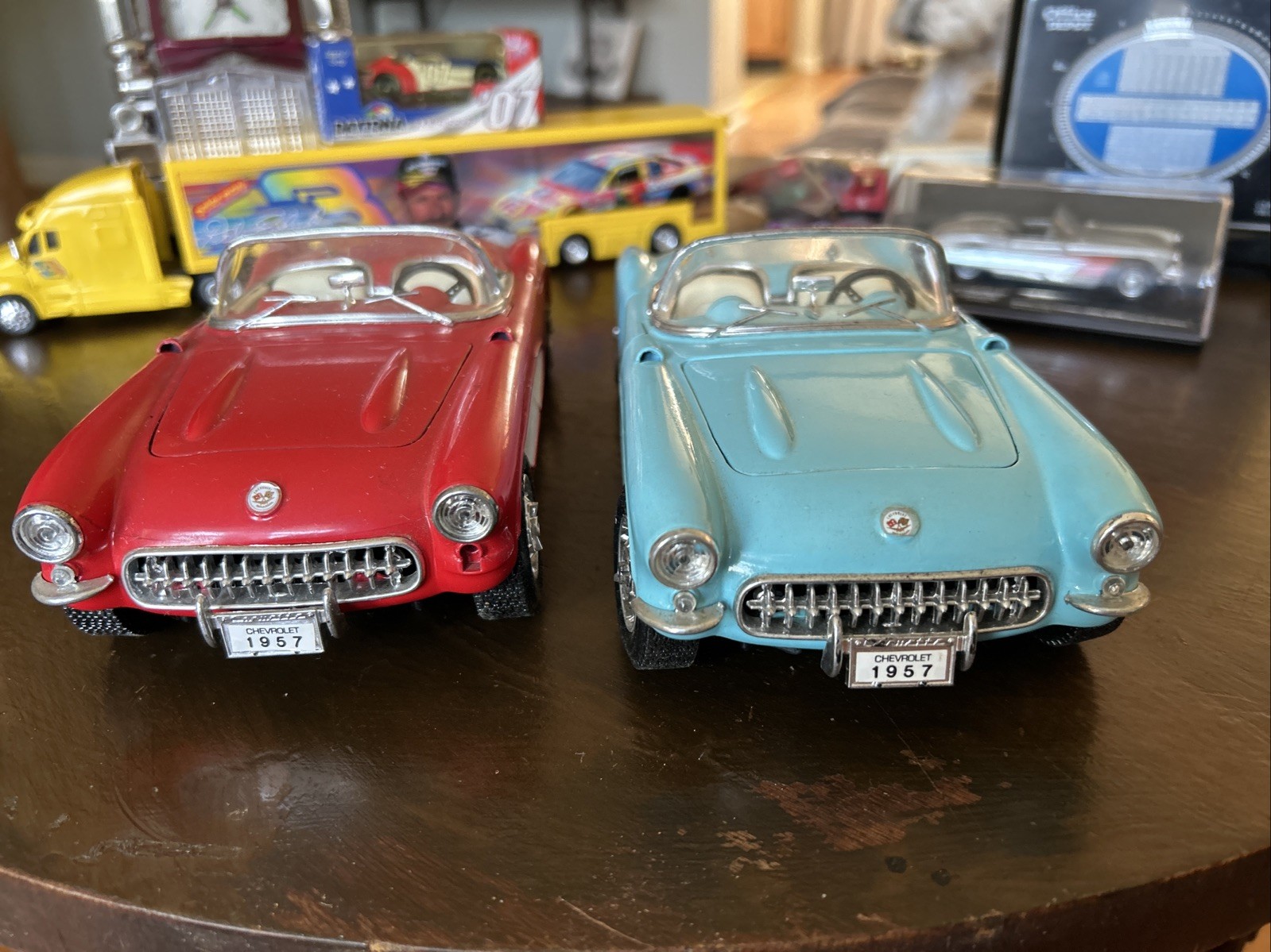 1957 Chevrolet Corvette die-cast model cars (3)