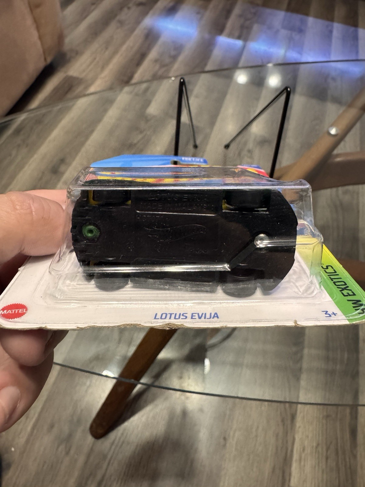 Hot Wheels Lotus Evija 1:64 Green Yellow Black Matte Diecast Car HW Exotics 2022