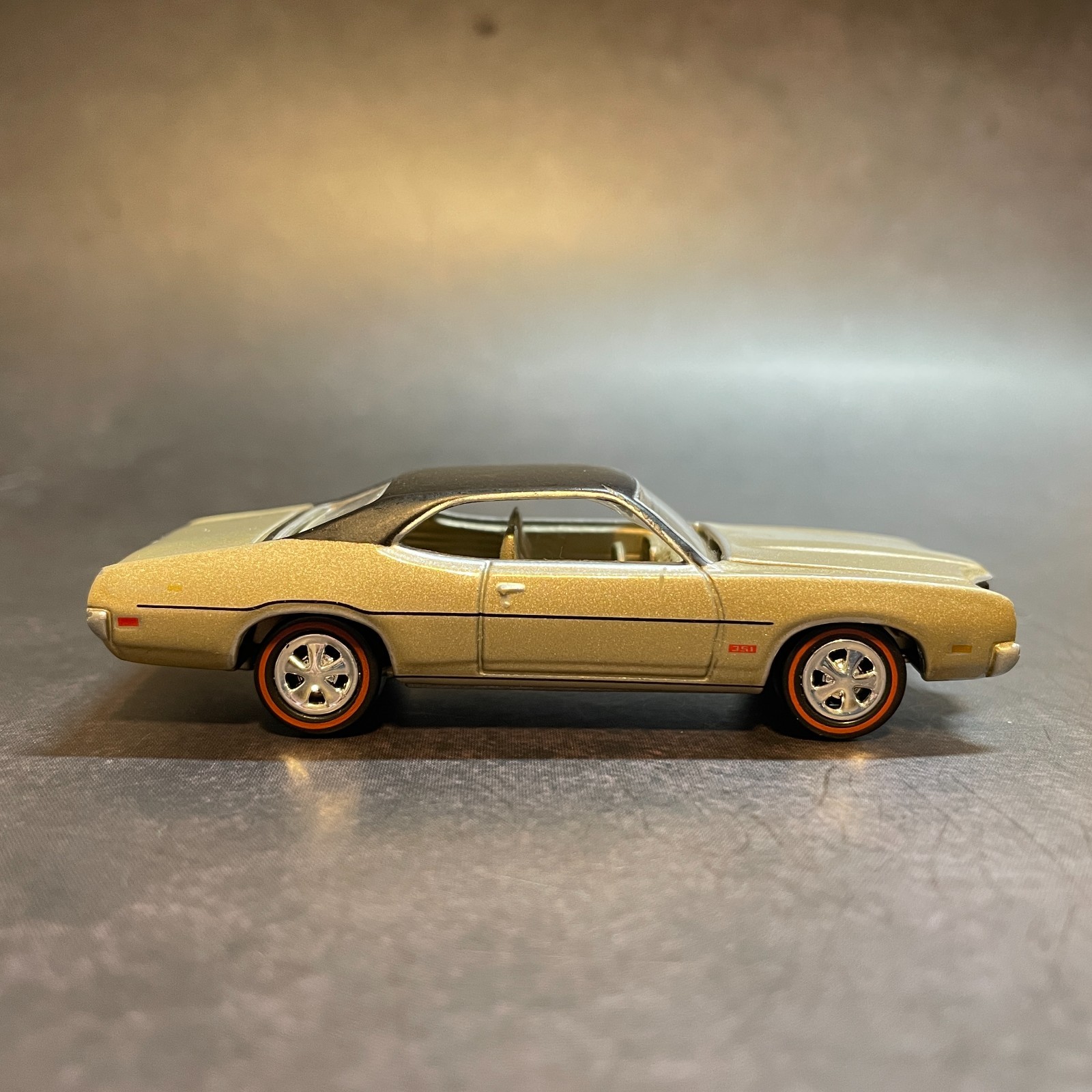 1970 Mercury Montego MX Brougham *Light Gold* 1/64 Premium Diecast w/ Redlines