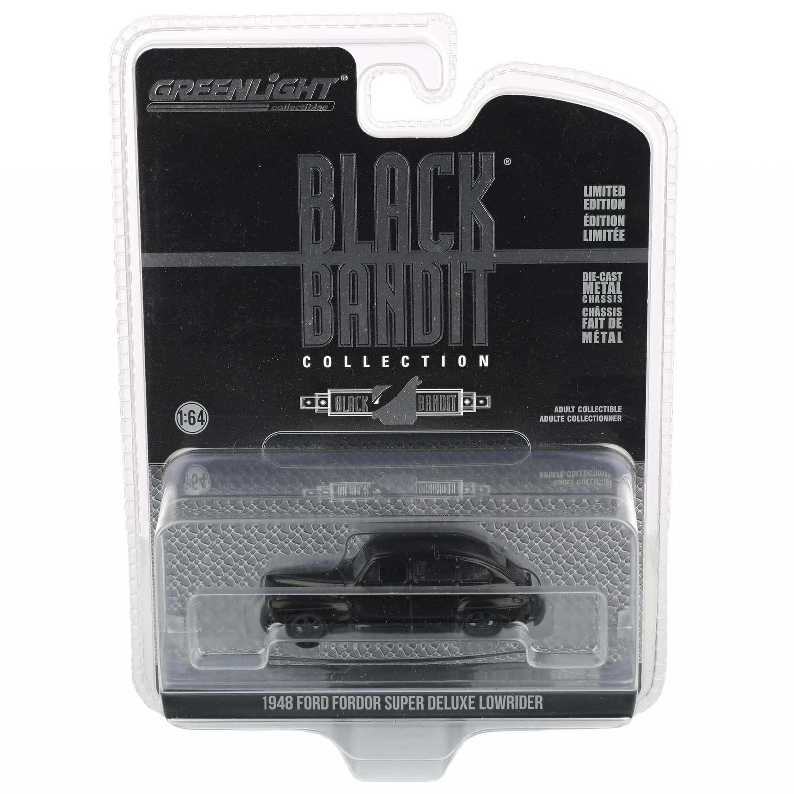 1/64 1948 Fordor Super Deluxe Lowrider, Black Bandit Series 29 28150-A