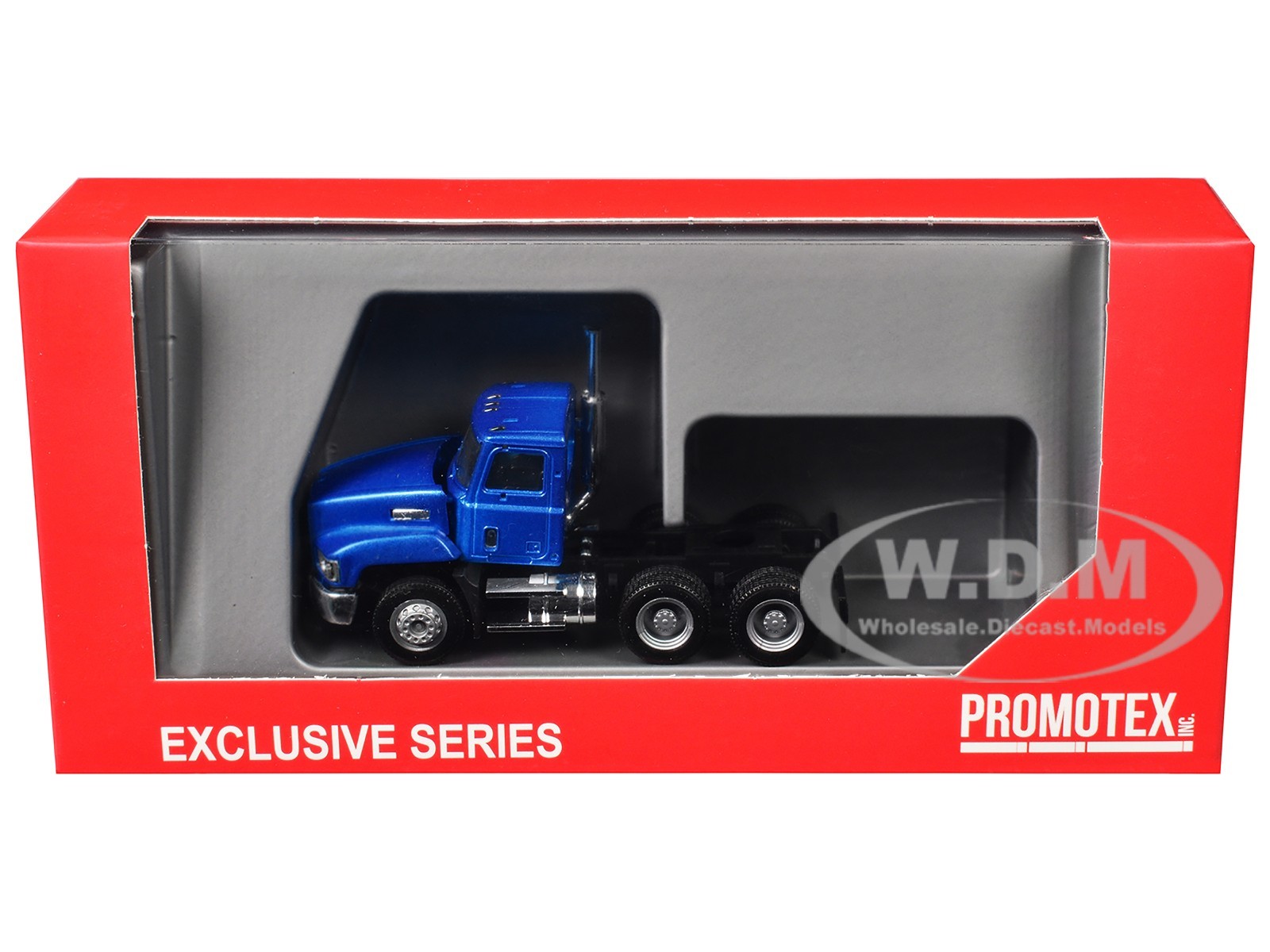 MACK 603 SHORT DAY CAB BLUE 1/87 (HO) MODEL BY PROMOTEX 015264 BL