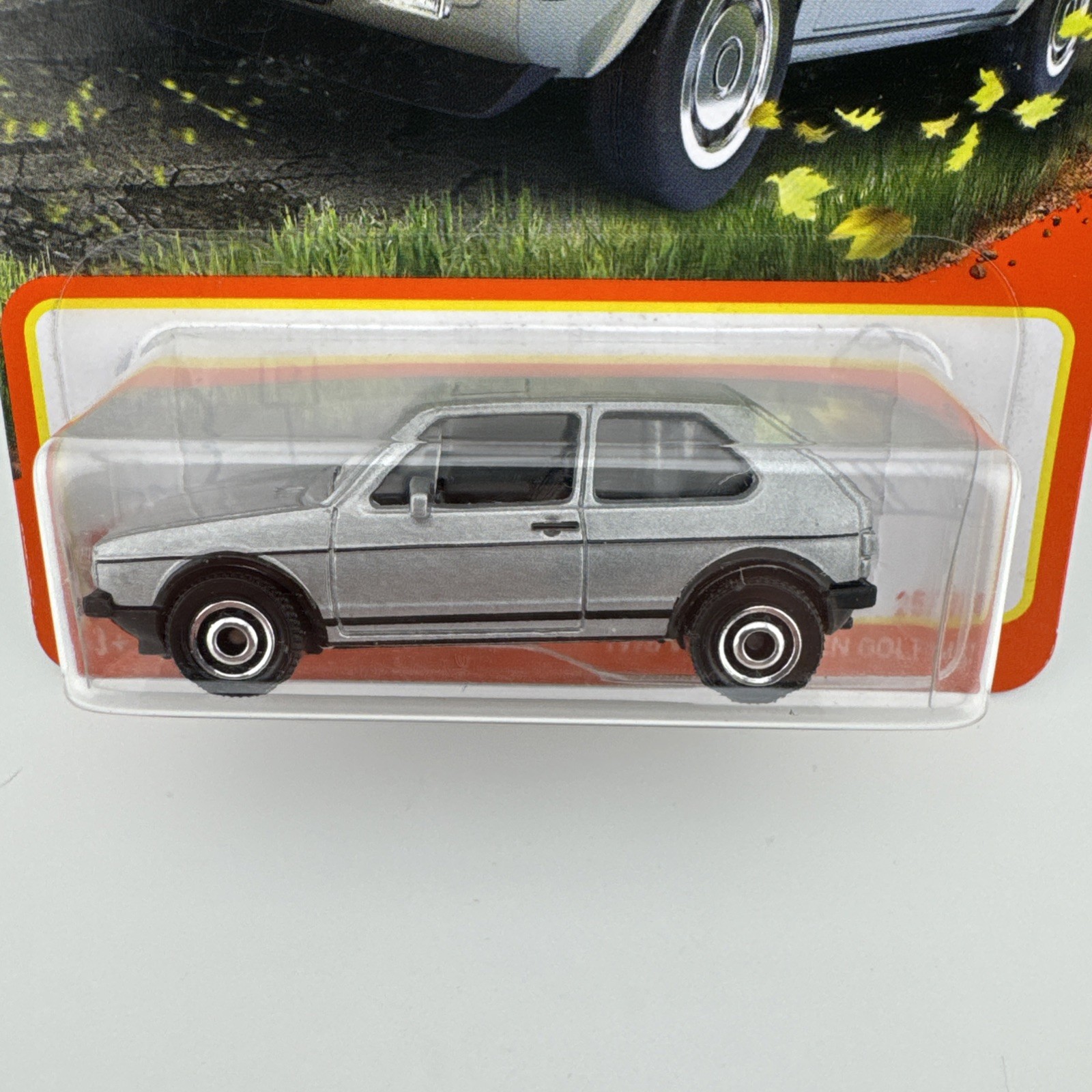 2022 Matchbox #25 1976 Volkswagen Golf MK1 DIAMOND SILVER | w/ SKATEBOARDS | FSC