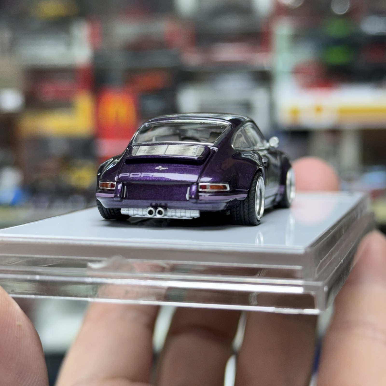 Zincit Model 1:64 Porsche 911 Singer DLS Coupe Alloy Car Model Die Collection