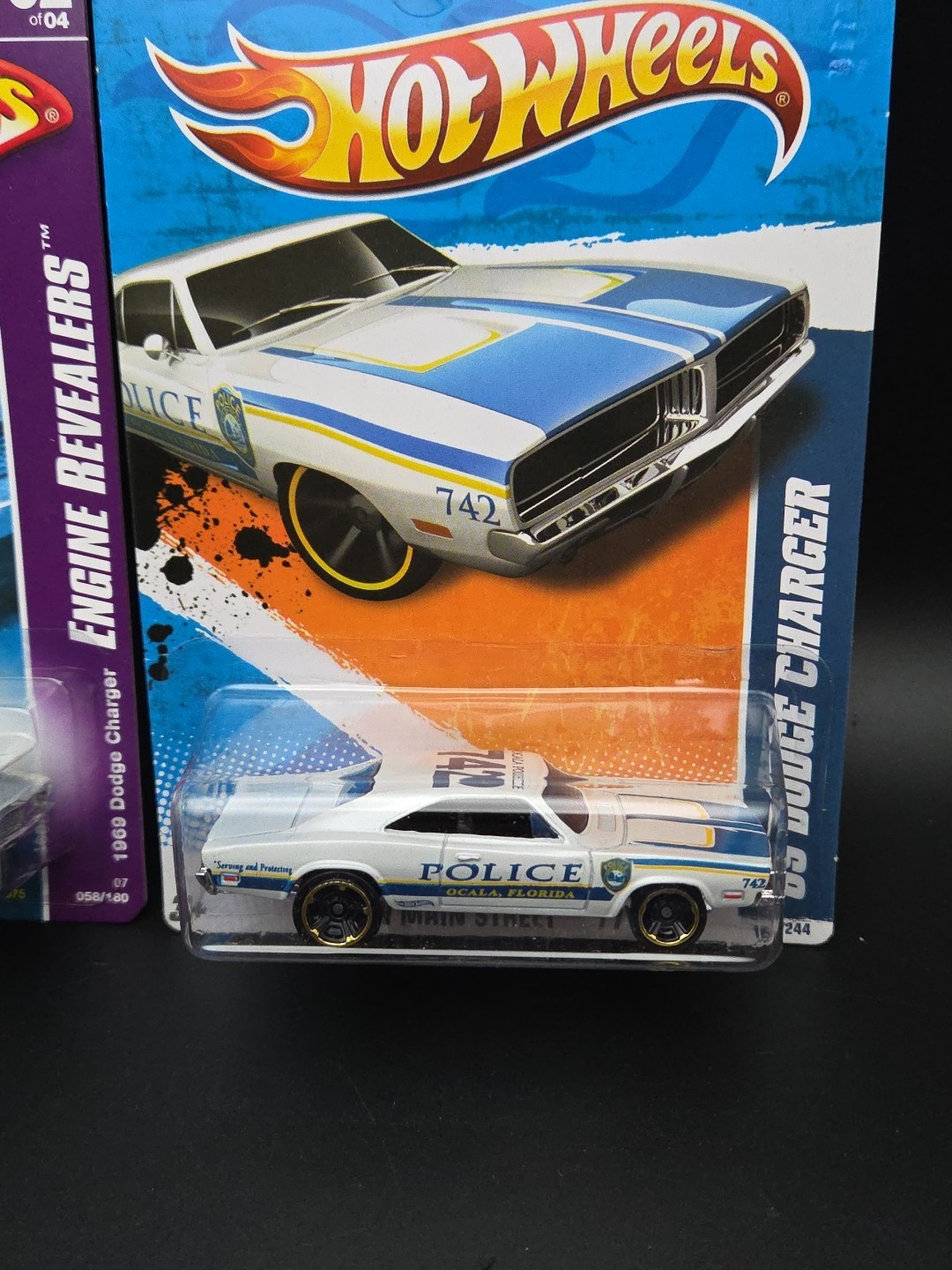 Hot Wheels 1969 Dodge Charger 02 of 04 HW Main Street ’69 Dodge Charger Lot Of 2