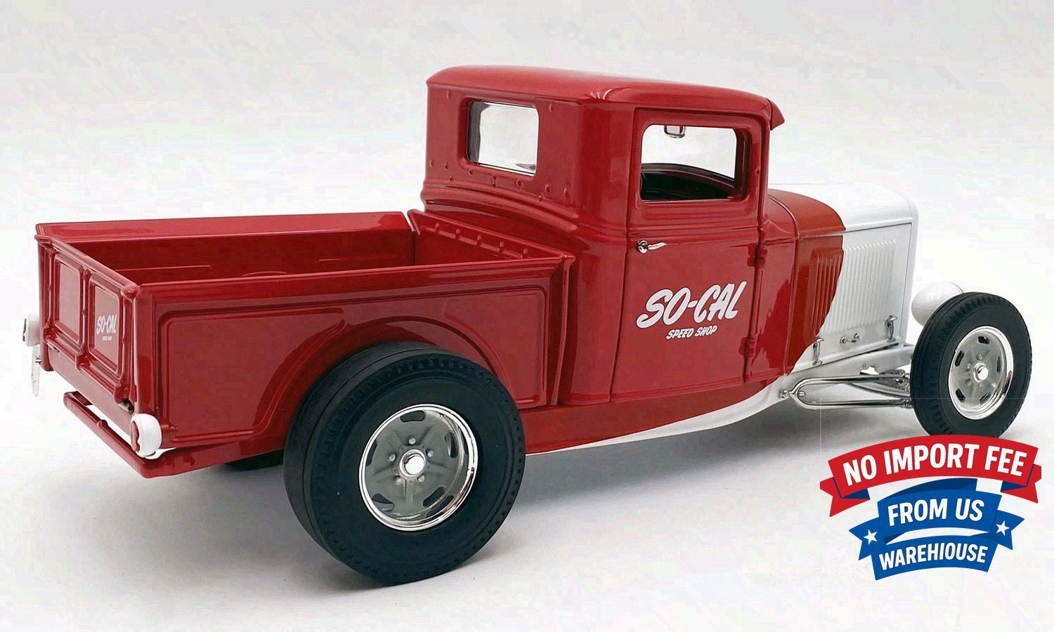 1932 SO CAL SPEED SHOP VINTAGE FORD PICKUP TRUCK 1:18 ACME A1804107 RARE ROD GMP