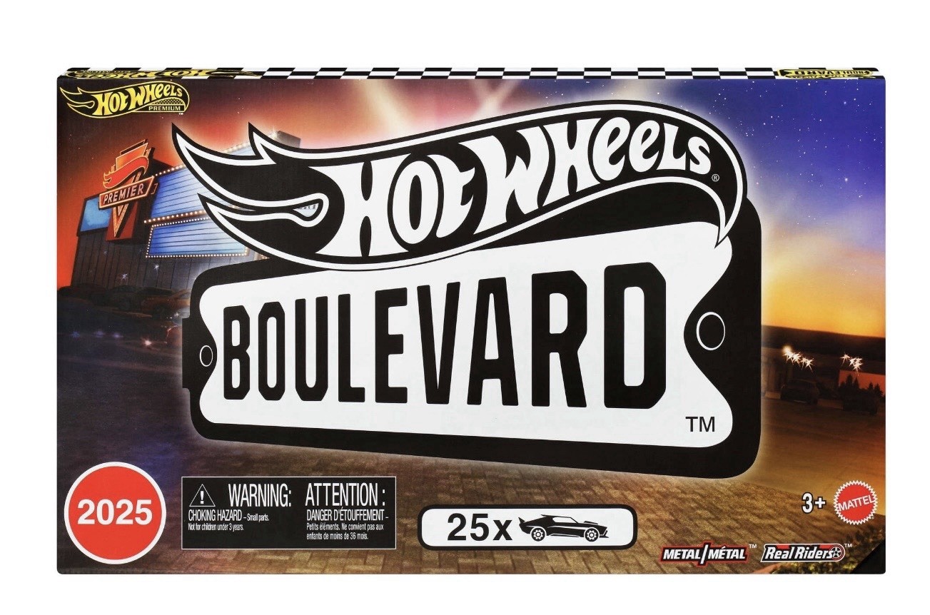 Hot Wheels Boulevard 25-Car Factory Set 2025 | New In Box