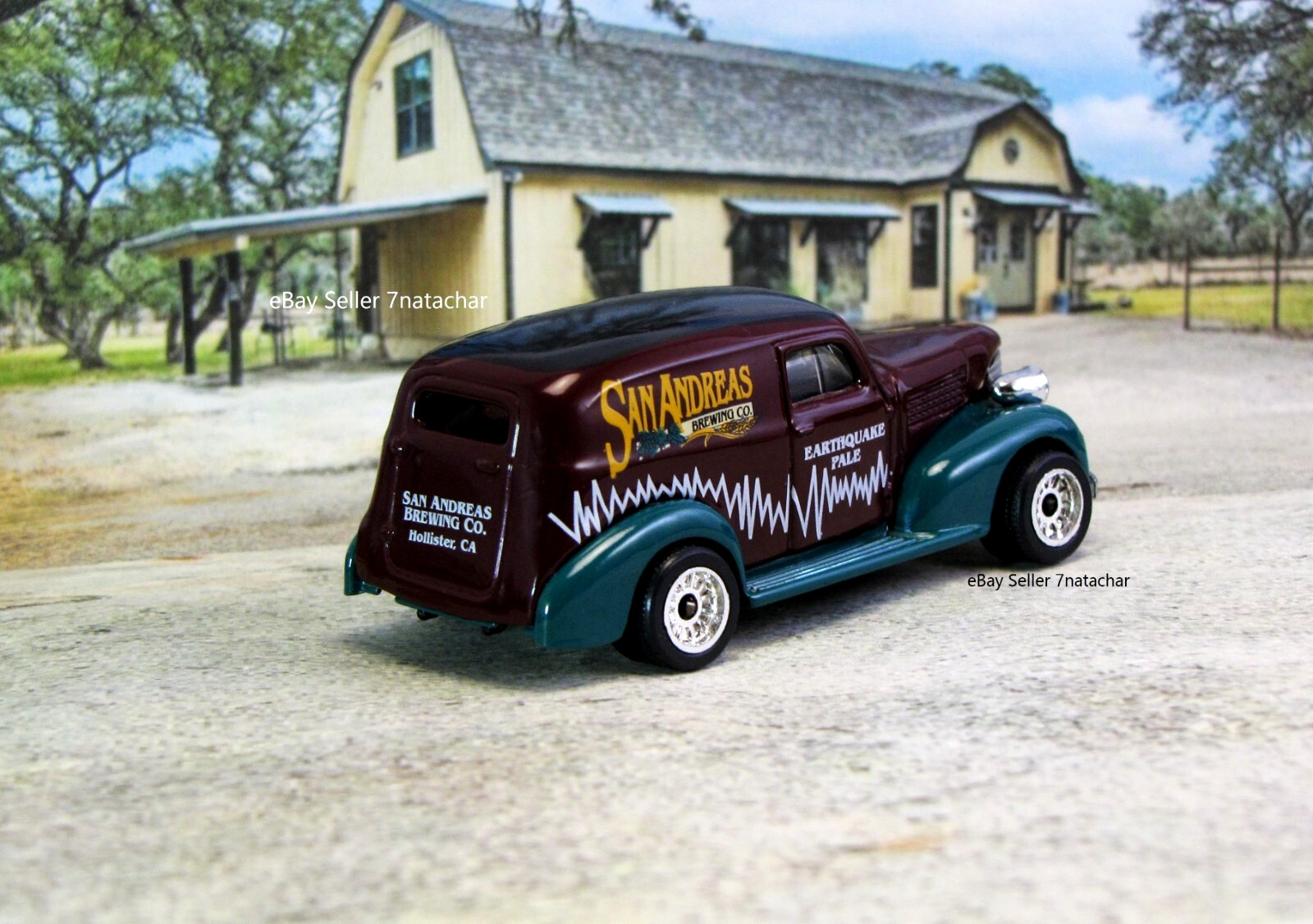 1939 Chevy Panel Truck Craft Beer Brewery Delivery Wagon G