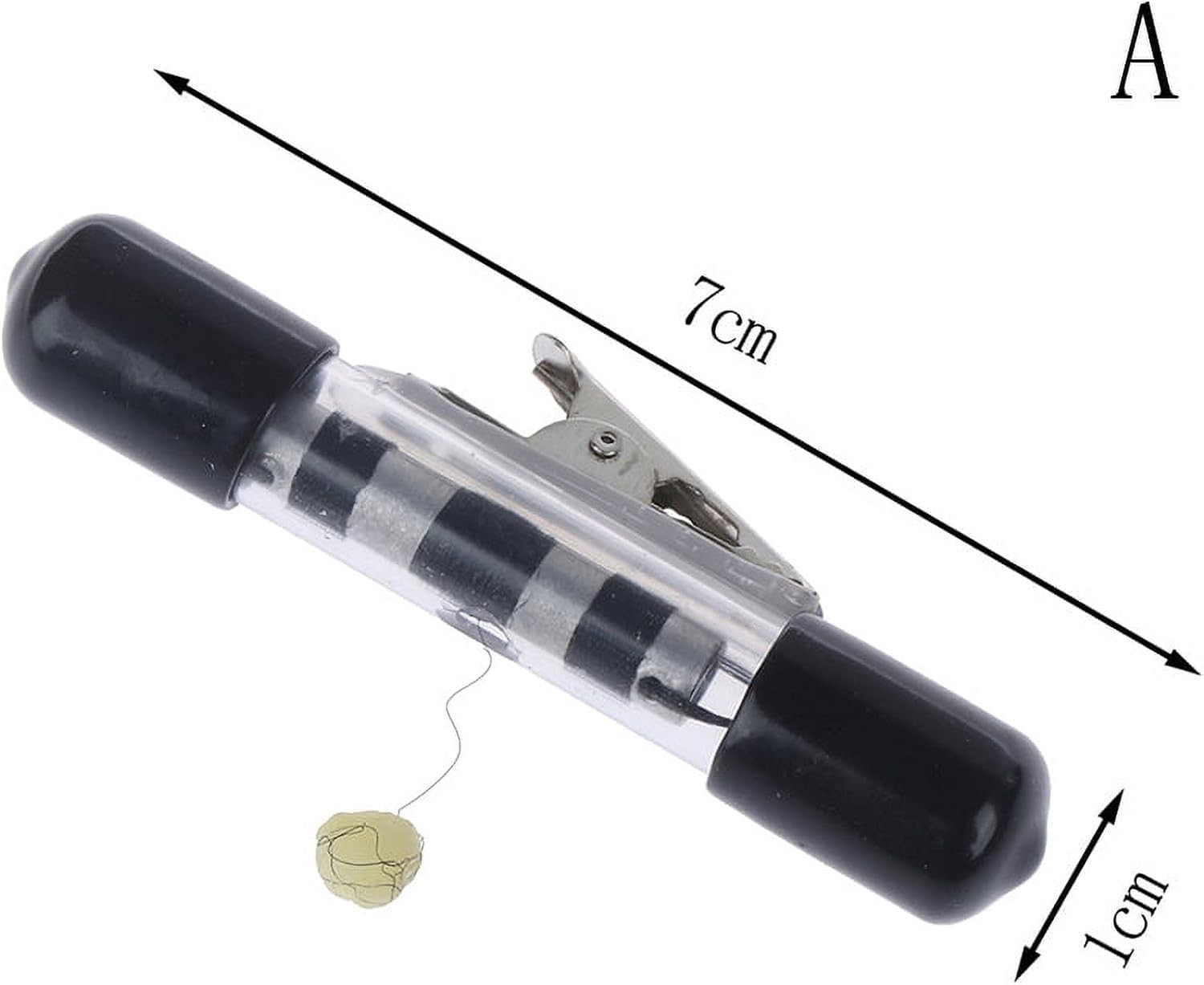 2Pcs Black 120cm Invisible Thread Retractor – Mini/Small ITR Reel Magic Trick…
