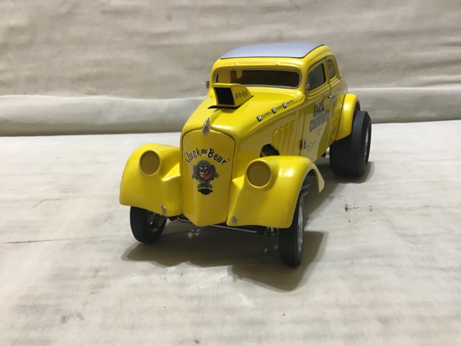 COONROD JACK THE BEAR 1933 WILLYS GASSER 1/18 PRECISION MINIATURES NHRA PRM08