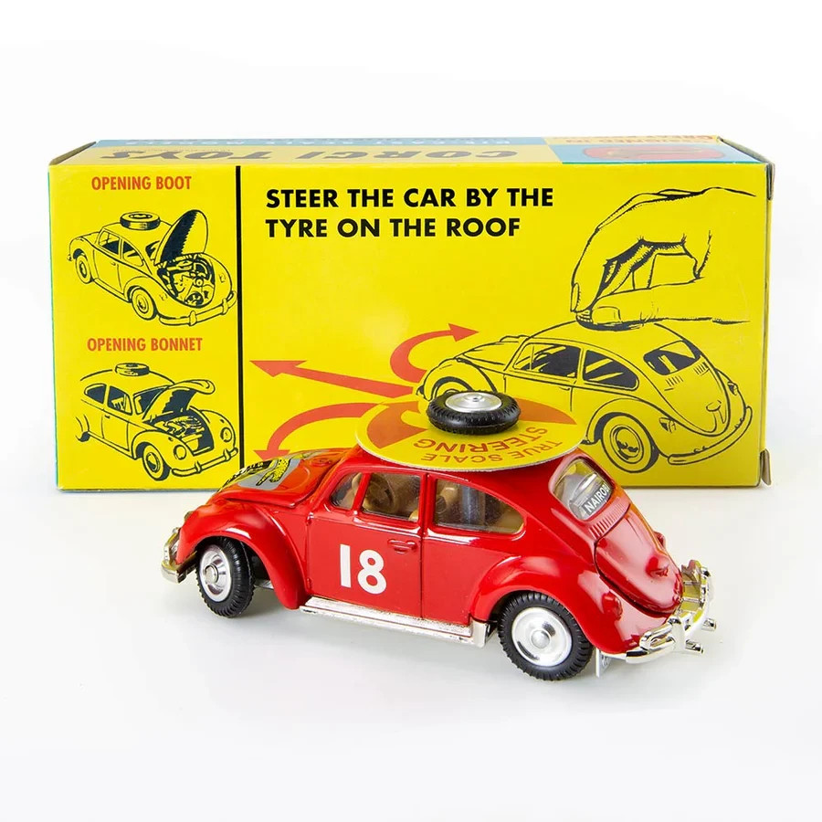 Corgi Toys – 256 Volkswagen 1200 In Safari Trim – Modern Corgi Reissue NIB W/COA