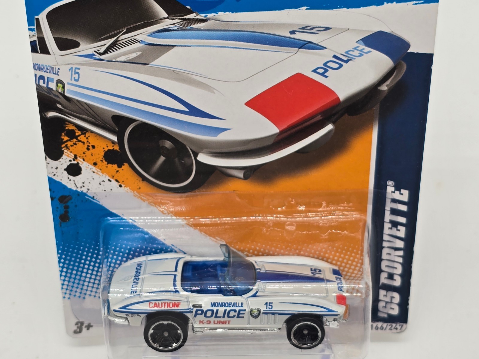 Hot Wheels – HW Main Street ’12 – ’65 Corvette – Monroeville Police