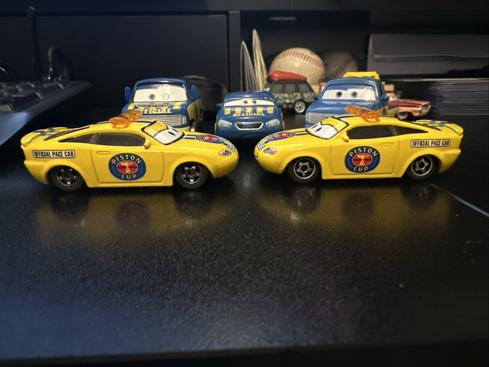 Disney Pixar Cars Piston Cup Official Pace Car Tom Lot Of 5 Rare HTF