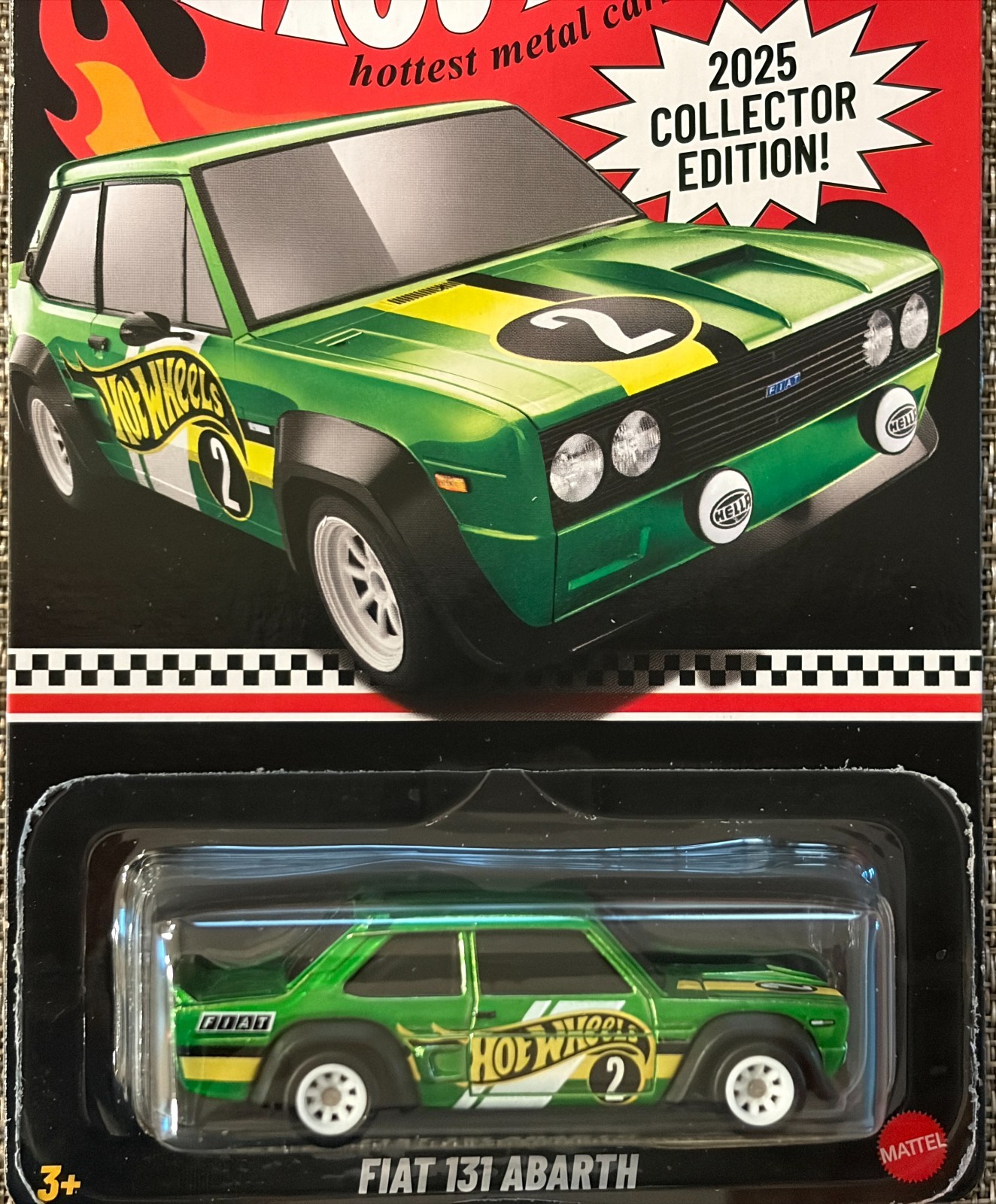 2025 Hot Wheels Collector Edition Fiat 131 Abarth , Free shipping !
