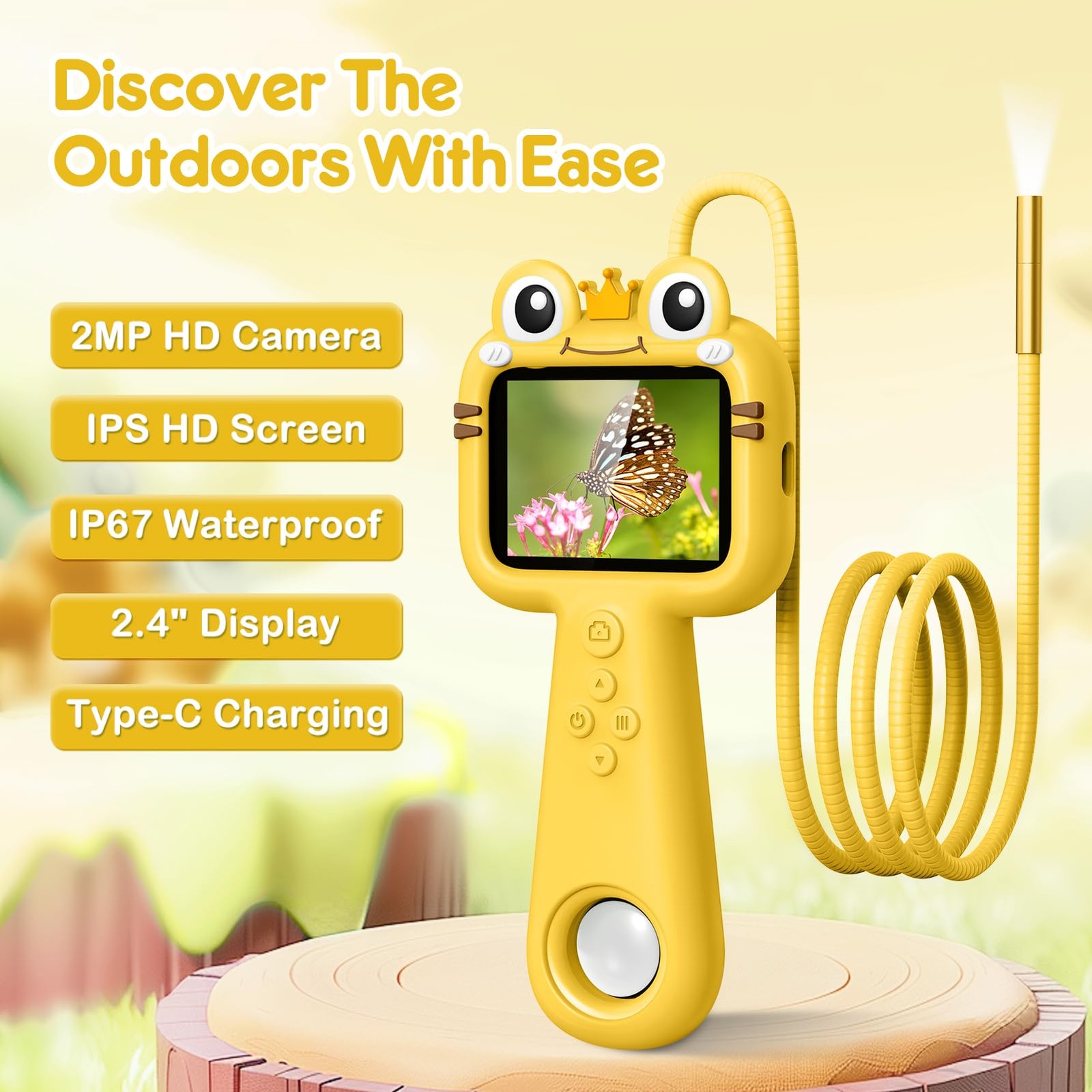 Toy Borescope Camera for Kids – STEM Science Educational Outdoor Toy for 4 5 …