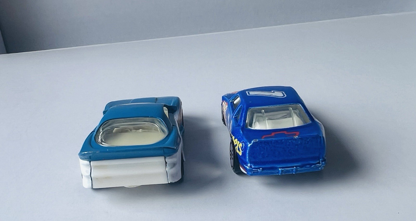 Vintage Hot Wheels 1991 & 1993 Chevrolet Camero & Lumina Race Team Diecast Cars