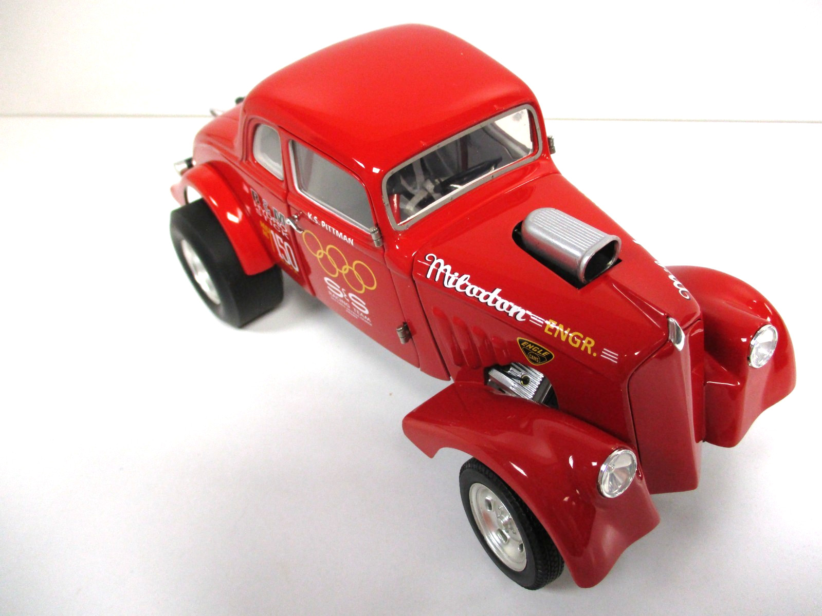 ACME – K.S. PITTMAN S&S RACING TEAM – 1933 WILLYS GASSER DRAG CAR – 1/18 DIECAST