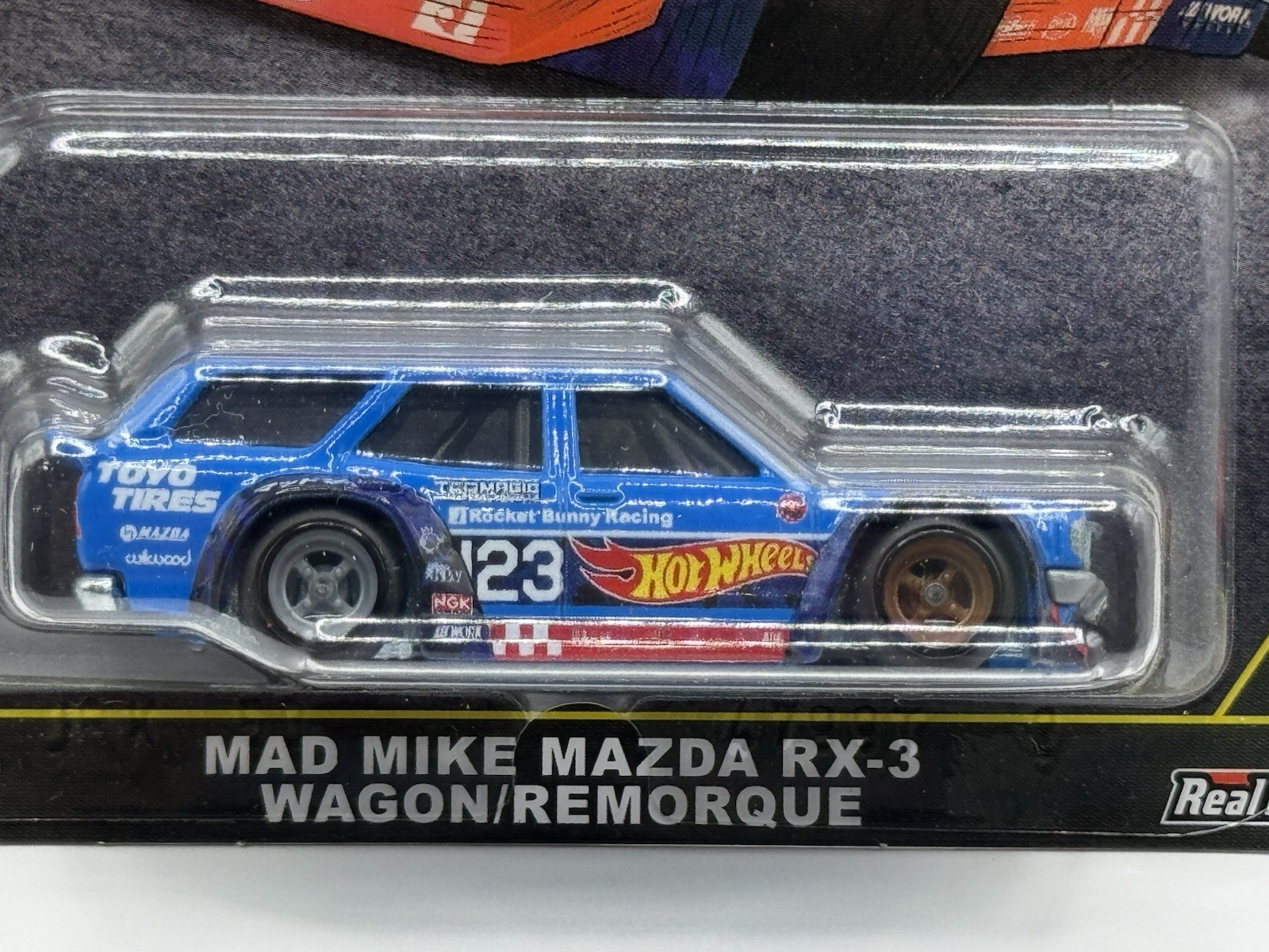 Hot Wheels Premium Car Culture Ronin Run II Mad Mike Mazda RX3 Wagon – Diecast