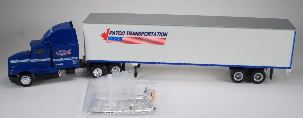HO 1:87 Promotex 6217 Kenworth T-600 Sleeper Cab w/45′ Dry Van Trailer – PATCO
