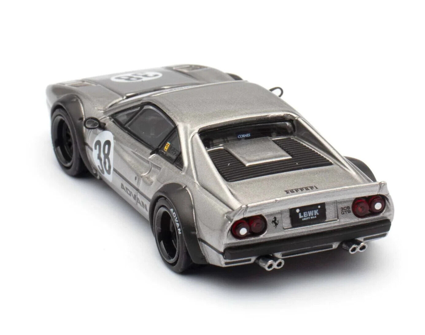 Inno 1/64 FERRARI 308 GTB Liberty Walk Model Car -SILVER-