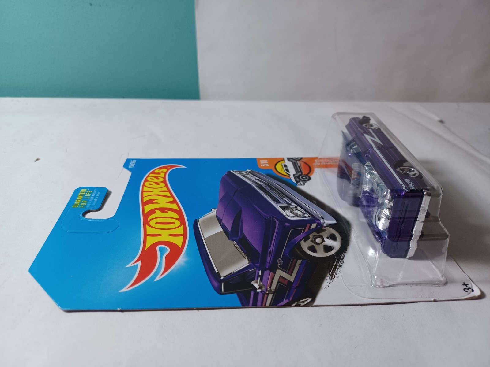 HOT WHEELS HW HOT TRUCKS ’67 CHEVY C10 (Unopened Pair) 2015/2016 Purple and Blue