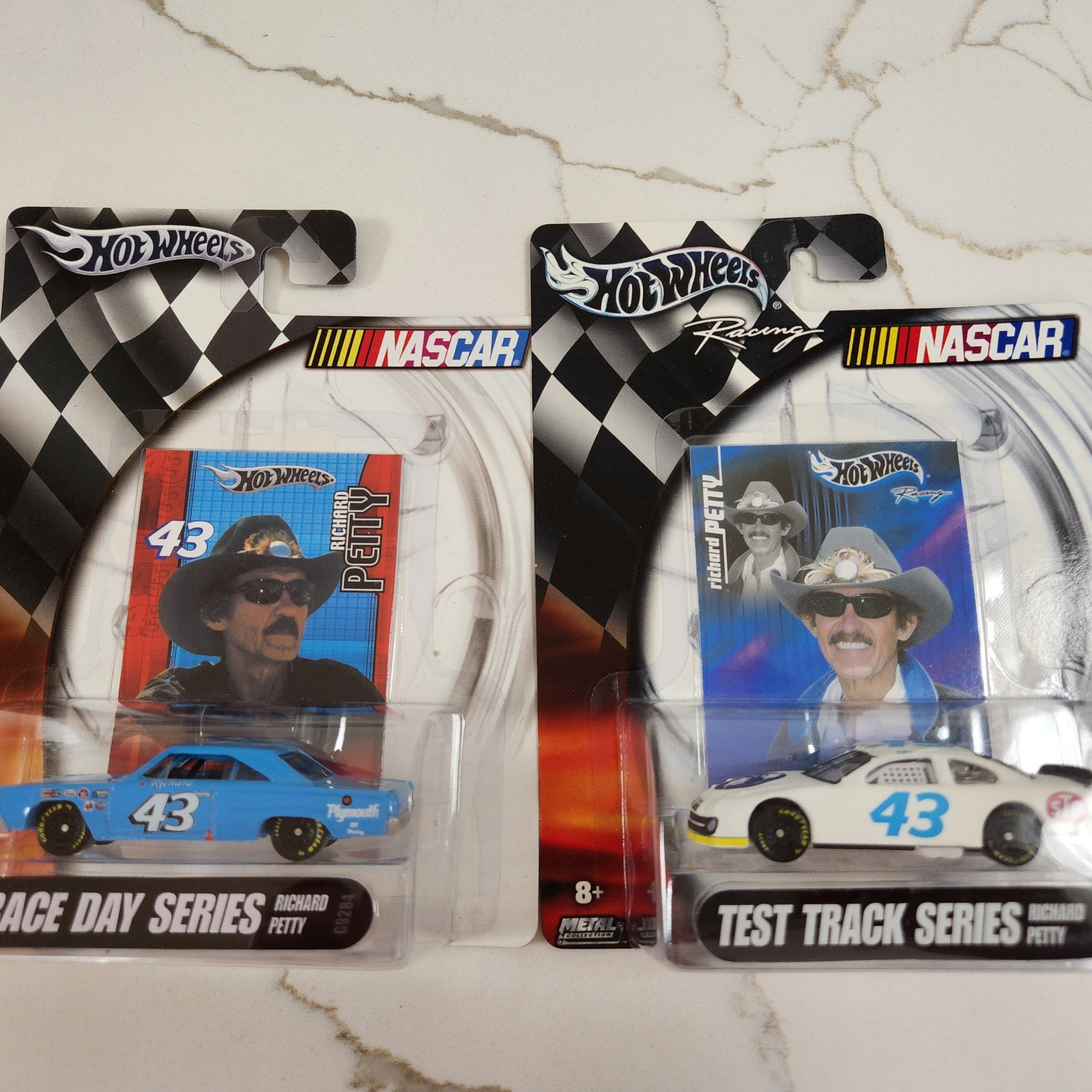 VTG. 2000-2004 HOT WHEELS RACING LOT/6 1:64 KYLE PETTY RUDD NEWMAN RICHARD PETTY