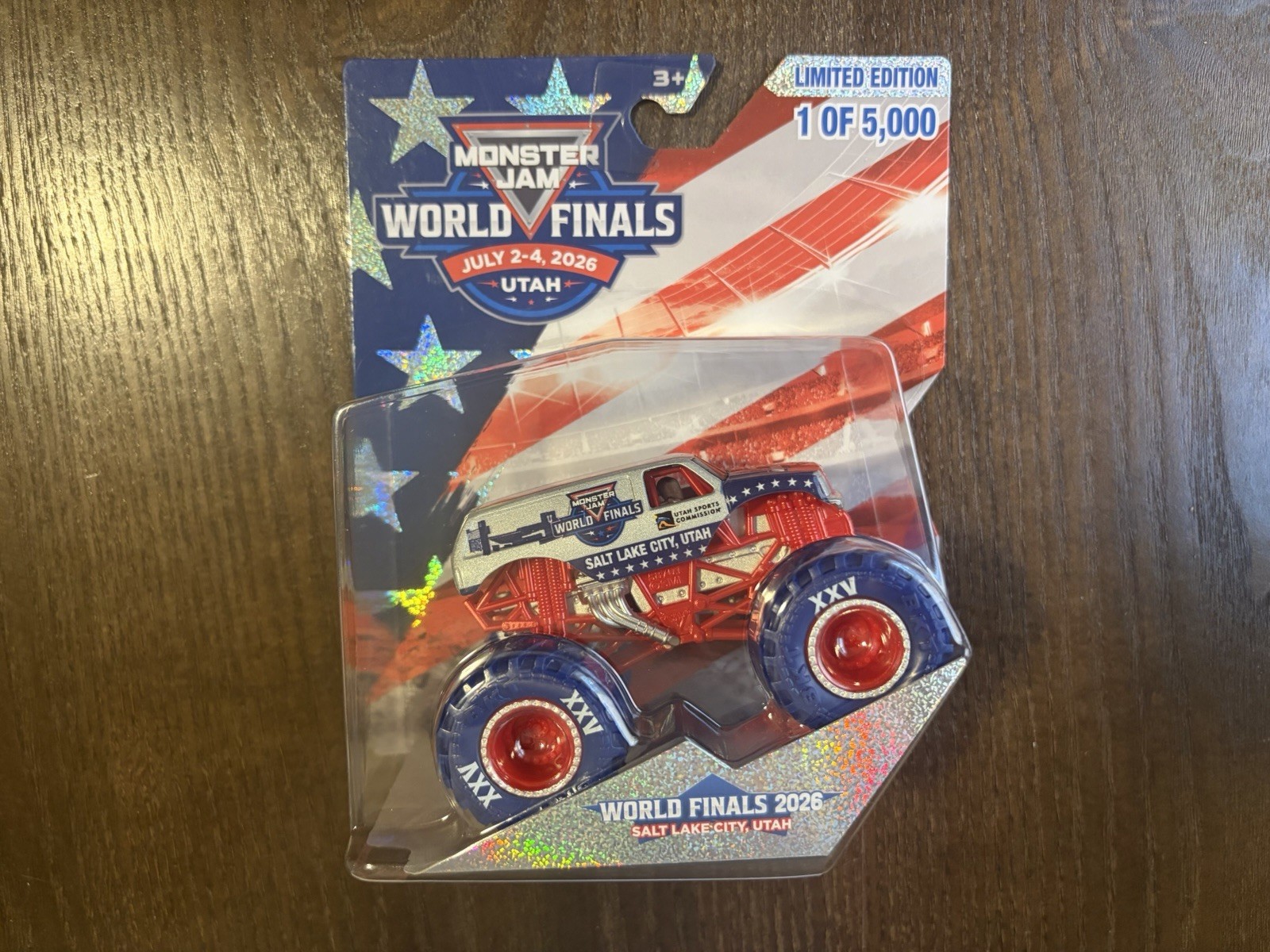 2026 SPIN MASTER MONSTER JAM WORLD FINALS XXV COMMEMORATIVE TRUCK BRAND NEW VHTF
