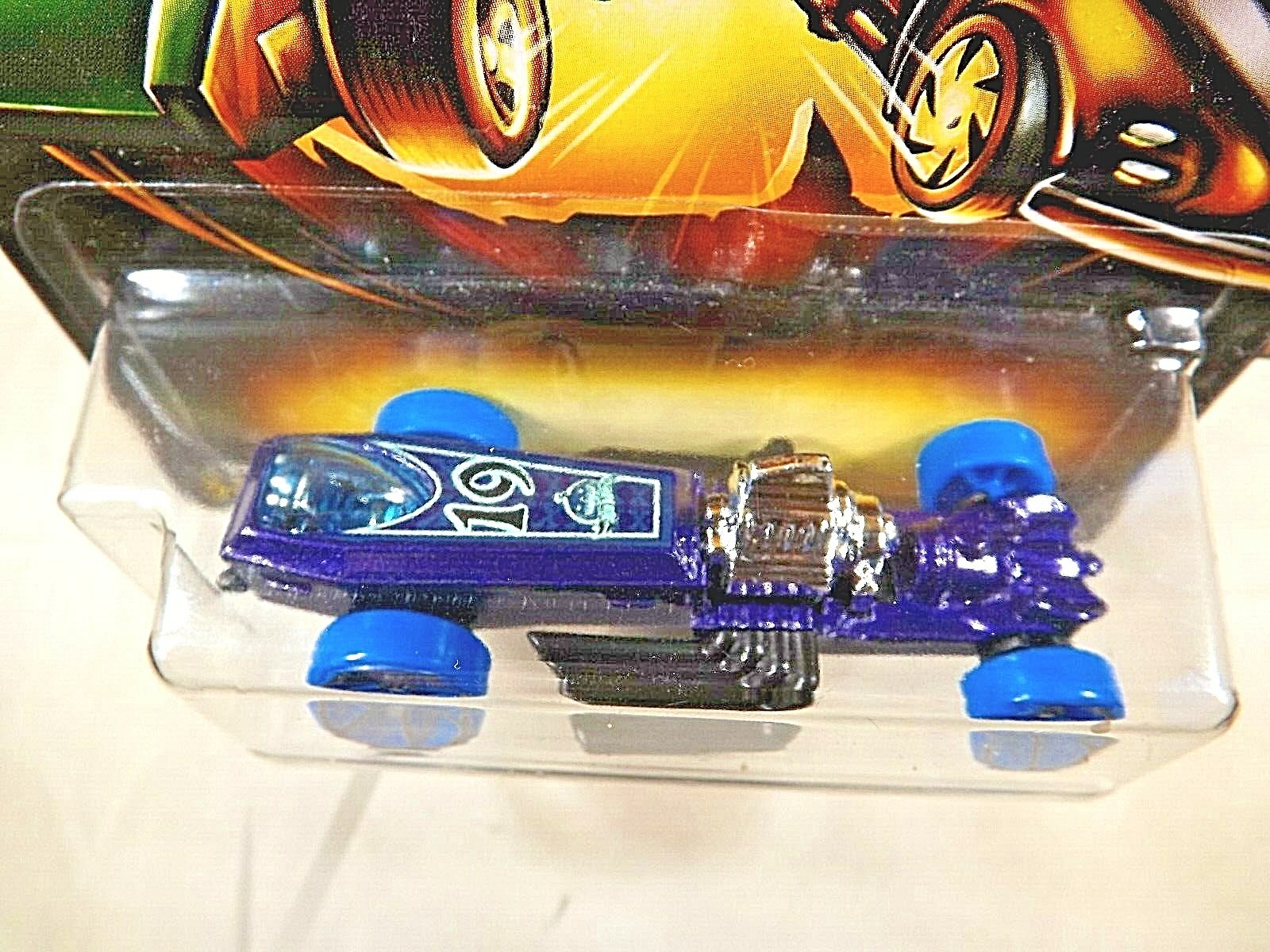 2019 Hot Wheels Kroger Halloween Series 1/6 RIGOR MOTOR Purple w/Blue Wheels OH5