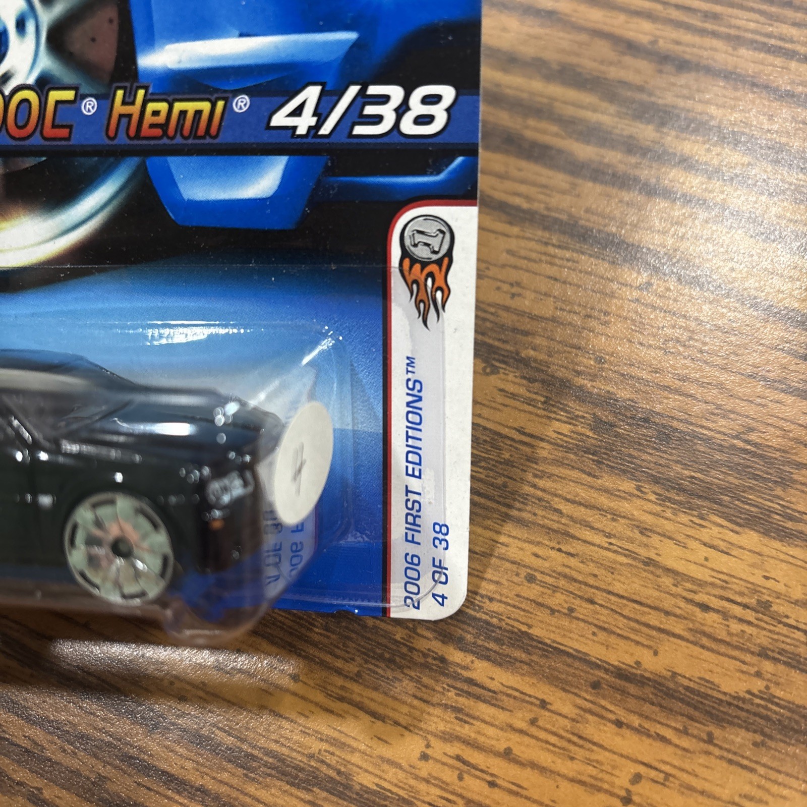 Hot Wheels 2006 First Editions 1:64 Chrysler 300C Hemi 2005 Black Diecast Car