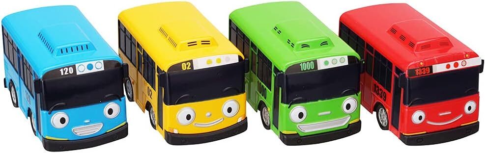 Tayo Special Metal Set Friction Toy Vehicles For Kids Age 3 And Up