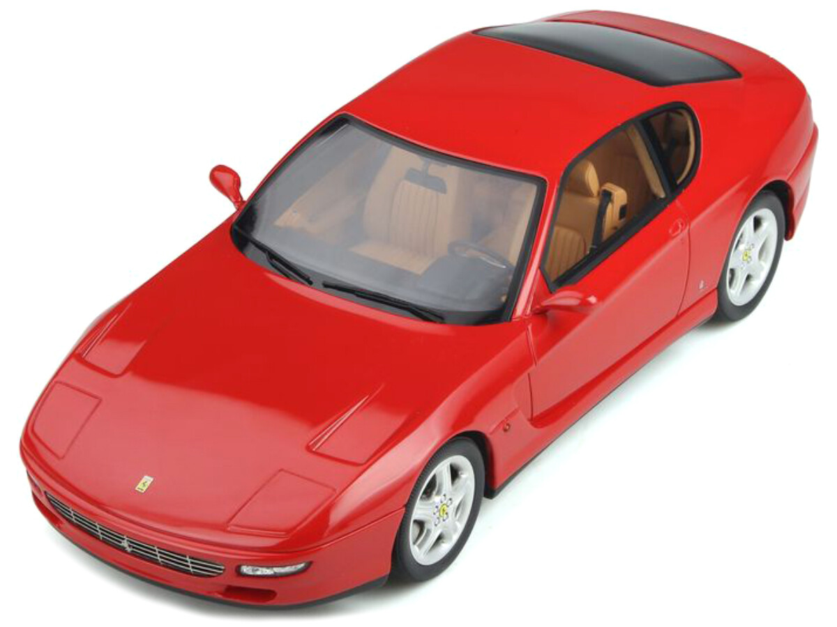 FERRARI 456GT ROSSO CORSA RED 1/18 MODEL CAR BY GT SPIRIT GT821