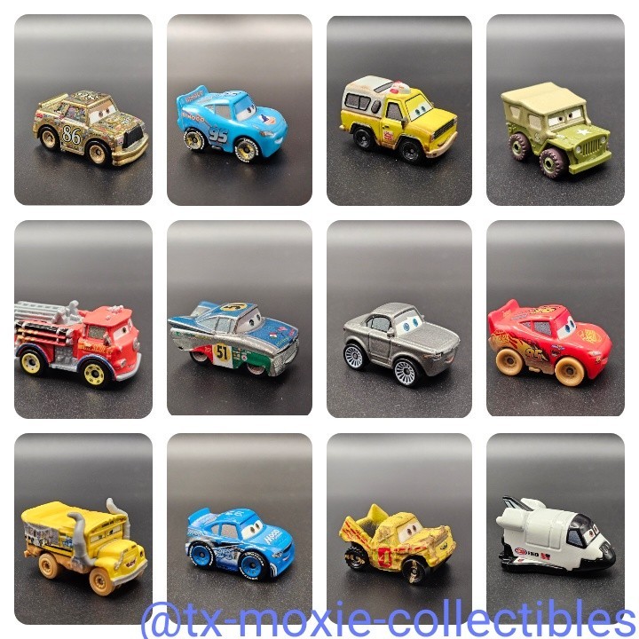 Disney Pixar Cars Mini Racers Loose **You Choose** Minis 1:87 Radiator Piston