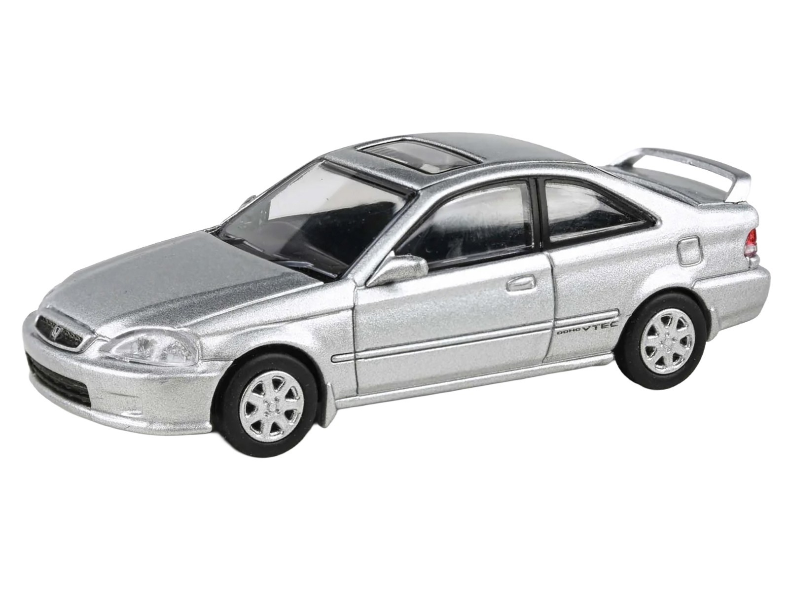 1999 HONDA CIVIC SI EM1 VOGUE SILVER 1/64 DIECAST MODEL CAR BY PARAGON PA-55626