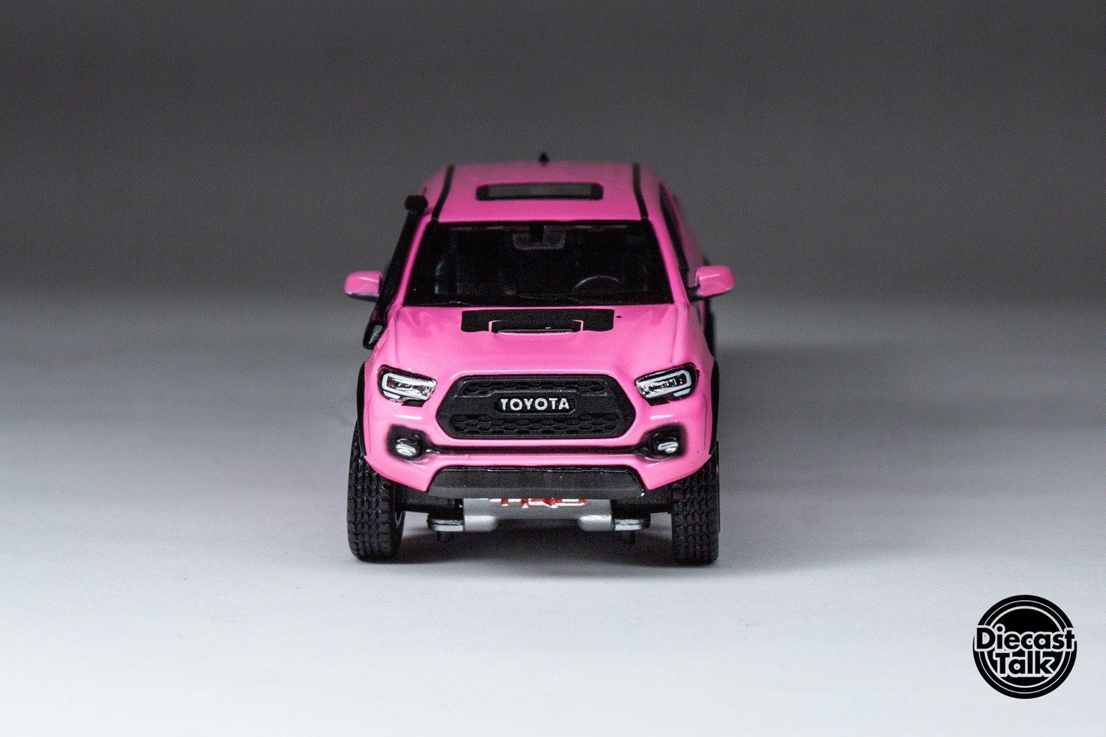 1/64 DiecastTalk Exclusive GCD Toyota Tacoma TRD PRO Pink Taco 1.0 New