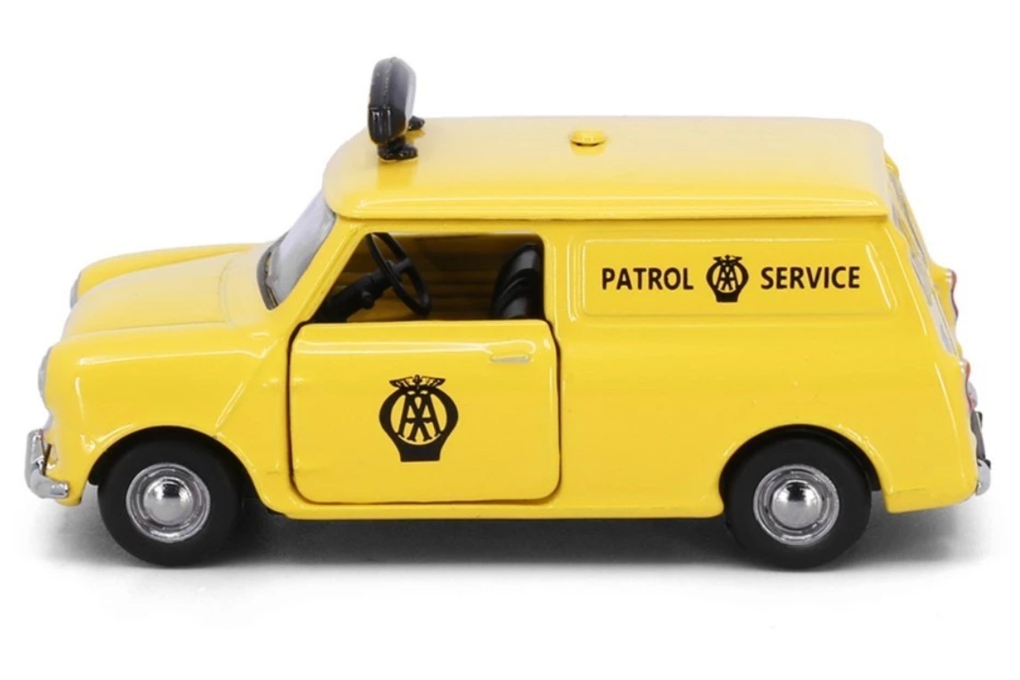 Tiny City – United Kingdom Mini Van Austin Patrol Service Yellow