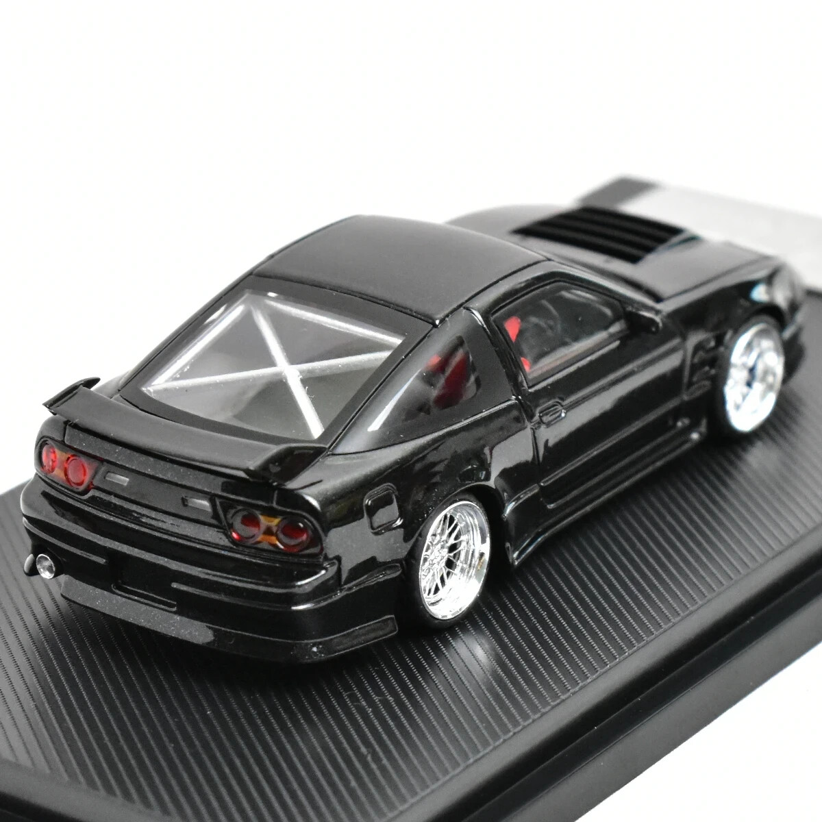 1/64 Metal NISSAN 180SX w/ Pop Up/Interior/Engine Model Car -IRIDESCENCE-