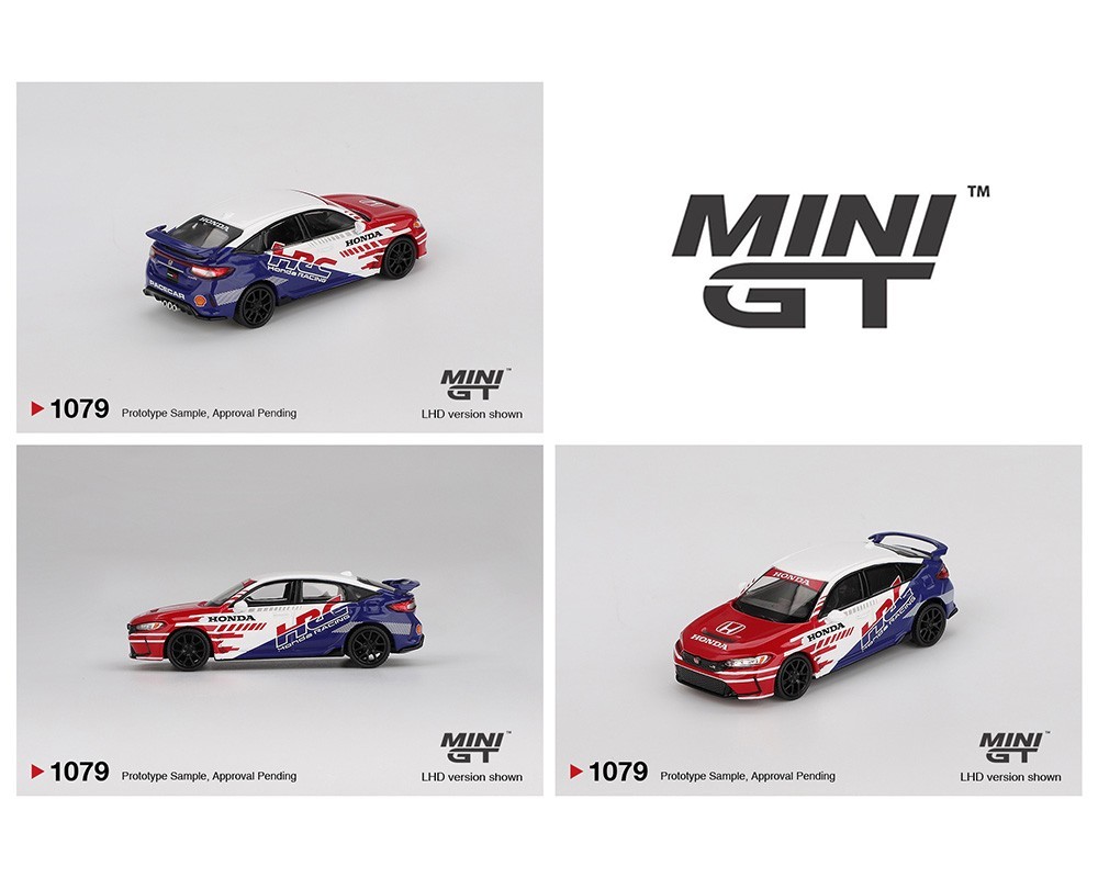 MINI GT #1079 – 2024 HONDA CIVIC TYPE R – 2024 PACE CAR HRC