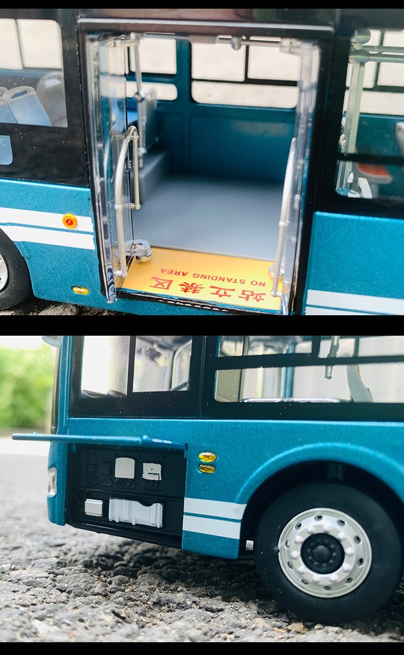 1:42 Original Model,Zhongtong City Bus LCK6126EVGRA1,Diecast Model for Display